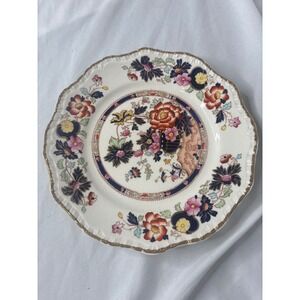 VTG Masons Mandarin Ironstone ONE Salad Plate  England Victorian
